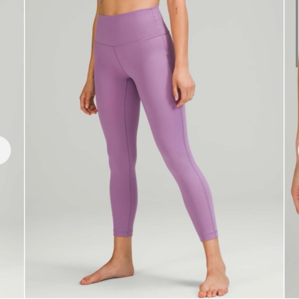 NWOT Lululemon Wunder Under High-Rise 25 Inch Luxtreme Wisteria Purple Leggings